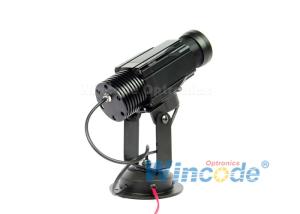 China Manual Focus Rotated Logo Light Projector 12W , Gobo Projector Light Outdoor IP65 on sale