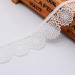 Oeko-Tex 100 Floral Embroidery Trim Lace