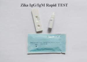 Quality Zika IgG/IgM Infectious Disease Blood Tests 4mm Cassette Gold Colloidal CE Approval wholesale