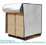 Thermal Hood Moistproof Insulated Pallet Cover With Zipper Pallet Cover Cold
