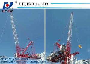Quality 6ton 25m jib QTD2520 Luffing Overhead Tower Crane wholesale