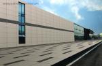Natural Surface Finishing Ceramic Tile for Eco-Friendly Water Permeable Paving
