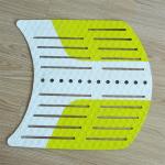 3M Adhesive Front Foot Traction Pad , Surfboard Foot Grip Non Slip Mat Sheet