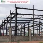 Custom Design Industrial Steel Sheds Hot Rolled Steel Cost Effective