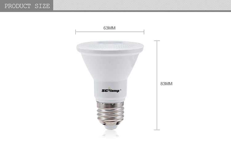Ra90 high bright 7W LED par light wholesale