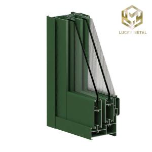 Quality Aluminum Profile Doors And Windows Sound Insulation And Heat Insulation CNC Extruded wholesale