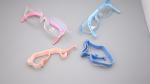High Level Of Security Colored Kids TR And Silicone Glasses LF 5525