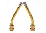 9.7mm Rim Hole Metal Tire Valve Stem 90mm Length for Trucks V3.20.4 Brass Core