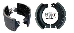 Quality 4551Q Air Semi Trailer Brake Shoes Thickness For Semi Truck wholesale