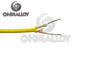 Quality +Chromel / -Alumel Conductor Extension Cable Type K With Vitreous Silica Insulation wholesale