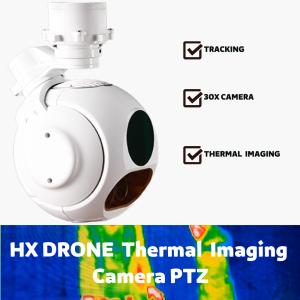 Quality HXTS01BT 860g 640X512 PTZ Drone Camera Thermal Imaging Camera For Drone HXTS01BT wholesale