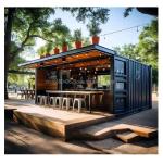 Aluminum Alloy Windows 20ft40ft 2 Bedroom Container Glass Door Prefabricated