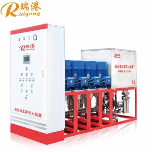 Quality 14MPa Stainless Steel Water Mist Fire Extinguishing System With Dual Jockey Pumps wholesale