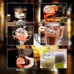 Silicone Rose Ice Cube Molds For Cocktails Whiskey XL Rose Flower Ice Cube