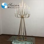 25 Arms Gold Metal Candelabra Candle Holder Holder Stand