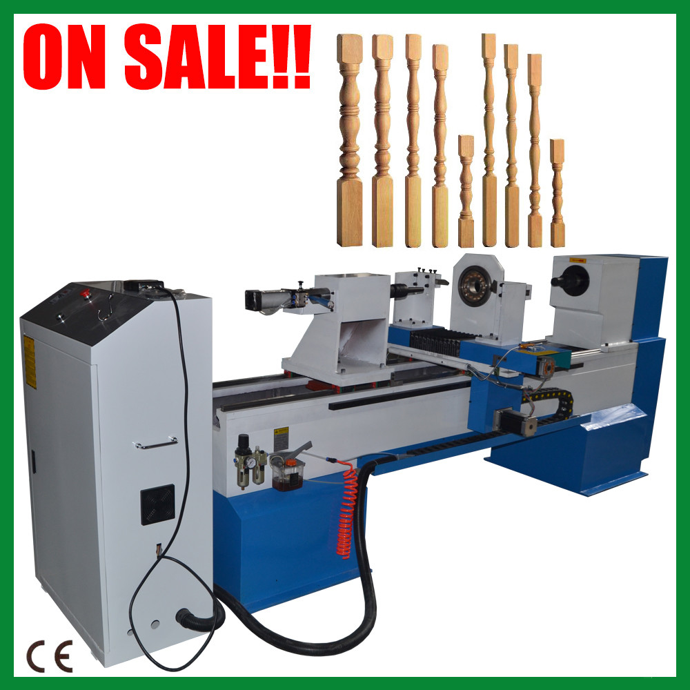 wood turning lathe cnc wood lathe machine