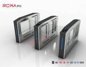 Quality L1500mm*W220mm*H990mm Industrial Swinging Speedgate Turnstile Access Control For Public Areas wholesale