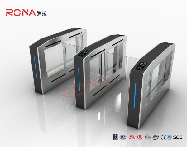 Auto Sensor Supermarket Swing Barrier Gate Door Revolving Entrance Waist High