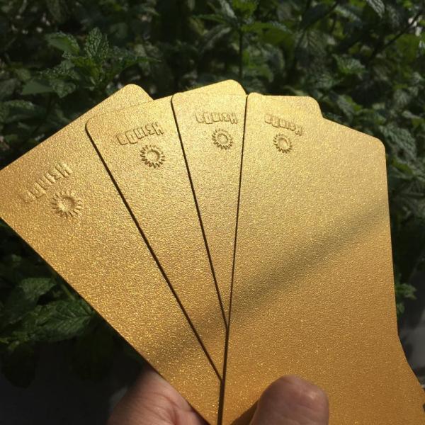 Superior Gloss Metallic Gold Powder Coat Salt Spray Resistance Corrosion