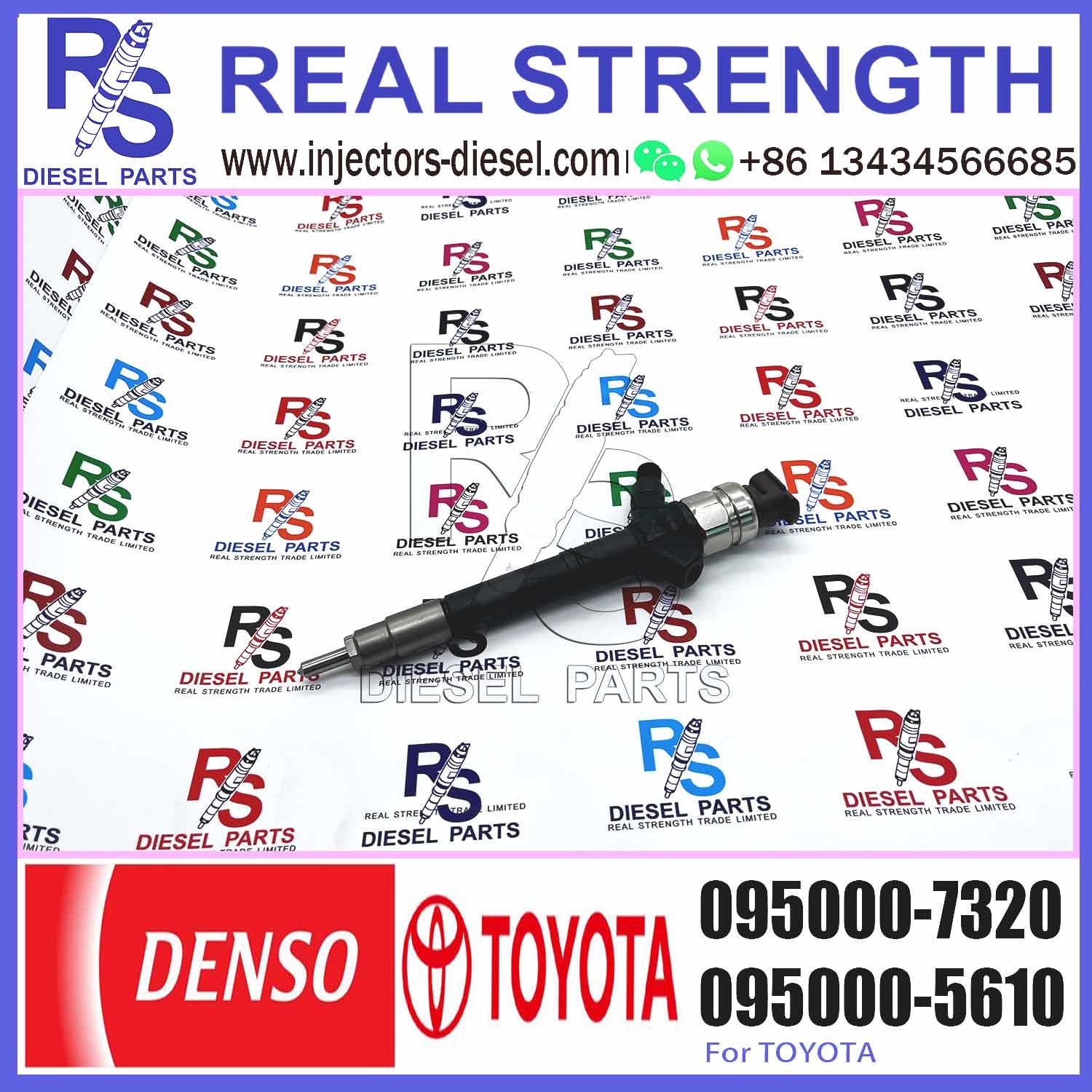 Diesel Fuel Injector 095000-7320 Common Rail Injection Nozzle 23670-0R130 For Toyota 1AD-FTV 2AD-FTV
