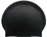Fashion Bathing Silicone Rubber Parts , Colorful Adult Waterproof Swimming Hat