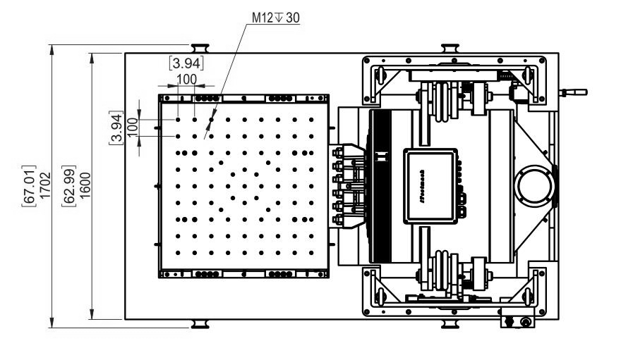 High Frequency Vibration Test System Electro Dynamic 3 Axis Vibration Table Test Machine