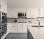 Waterproof Fireproof Shaker Style Kitchen Units Set Furniture Cabinet with