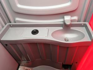 Quality Removable HDPE Construction Site Toilet , Plastic Camping Portable Site Toilet wholesale
