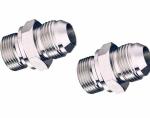 Stainless Steel Hydraulic SAE Adapter Jic Male Straight Hose Connector 37 Degree