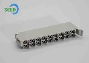 China Female Pluggable Terminal Block Connector 7.6mm Pitch 150V 8A 2*9 Poles PA66 on sale