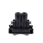 Truck driver seat lift single switch air suspension seat one-button inflation or