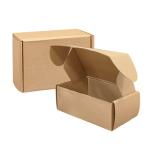 Eco Friendly Brown Kraft Paper Packaging Box Carton Mailer Shipping Box