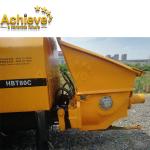 HBT8018 Sany Stationary Concrete Pump Used Trailer Mounted