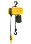 Small Yellow 500kg Electric Chain Hoist For Construction , Lifting Speed 8 m /