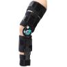 Buy cheap Black Lightweight Post Op Hinged Knee Brace For Osteoarthritis , Arthritis from wholesalers
