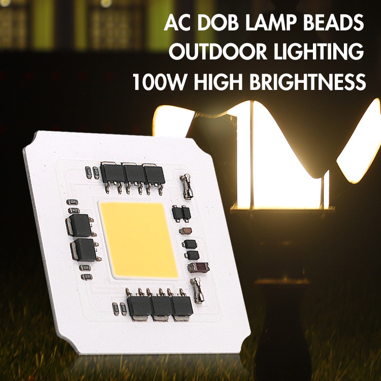 Custom AC LED COB 120V-277V 7070 100W 110-120lm/W COB LED Chips For LED Industry Light