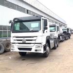 10 Wheeler Used Tractor Trucks , Howo 371 6x4 Used Trailer Head