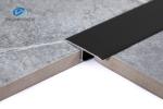 Kitchen Cabinet Aluminum T Profiles 7.5mm Height Oem Available Black Color For