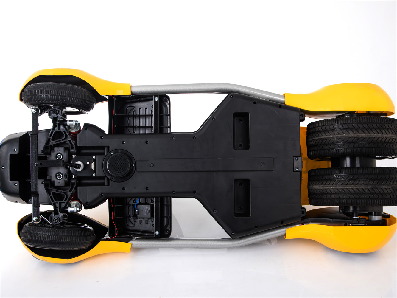 3-12 Year Olds Electric Go Kart Ride-on Car with Remote Control Max Loading 30kg