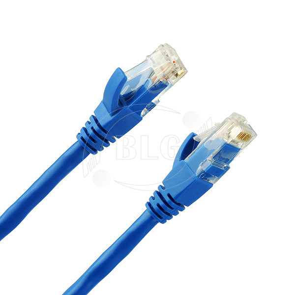 1.5 M Cat5e UTP Network Patch Cable / Flexible Cat5e Patch Cable Customized Colors