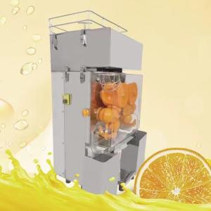 Quality Convenient Fresh Orange Juice Machine for Coffee Bars Automatic Orange Skin Separation wholesale