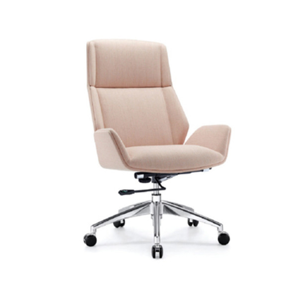 Birch Wood Backrest Swivel Office Chair