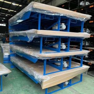 Quality 16mm 40000LBS Electric Dock Door Levelers Anti Skate Steel Plate wholesale