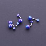 Double Ball Belly Button Rings Body Piercing Jewelry Navel Rings