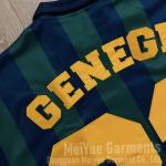 Custom Jersey Embroidered Logo Graphics Boxy Tees Drop Shoulder Heavyweight