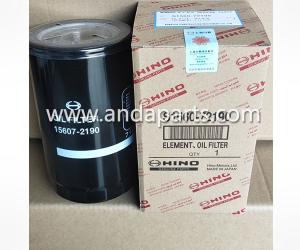 Quality Good Quality Oil Filter For HINO 15607-2190 S15607-2190 wholesale
