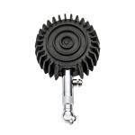 PC Lens Tyre Pressure Gauge 70 Psi 50mm Motorcycles Bike Tyre Gauge Schrader