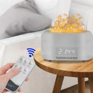 Quality HOMEFISH 400ml Ultrasonic Flame Air Humidifier With Bluetooth wholesale