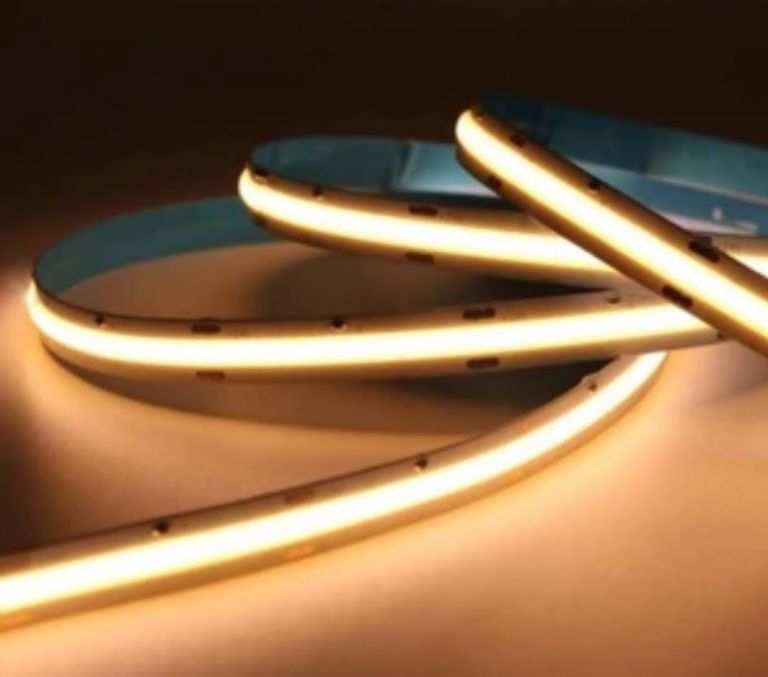 320leds/m LED COB Flexible Strip DC24V 12V 5m 10W for Landscape Lighting -25 50C CRI 90