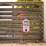 OEM / ODM Metal Christmas Decoration Metal Christmas Yard Stake Signs